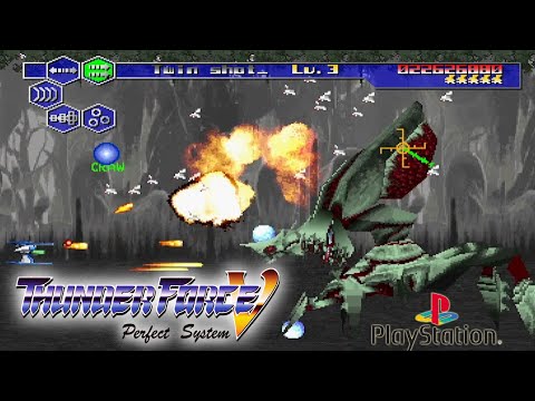 PS1  サンダーフォース V / Thunder Force V : Perfect System - Full Game