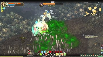 Tree of Savior CBT - King Liverwort Boss Fight Solo at Apismesti Crossroads with 124 Paladin