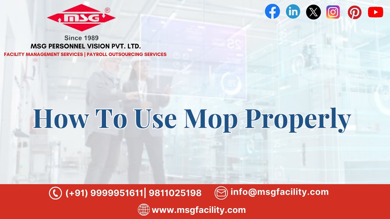 How To Use Mop Properly