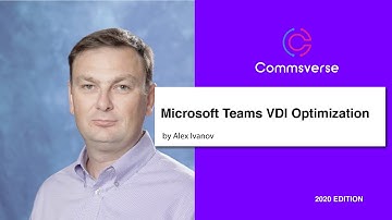 Microsoft Teams VDI Optimization