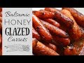 Simple Side Dish I How to make Balsamic honey glazed Carrots #sidedish #carrots