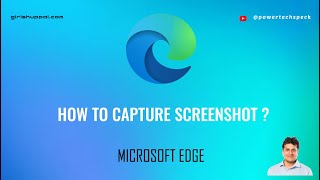 microsoft edge  - capture screenshot
