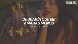 Olivia Rodrigo - less | español + lyrics