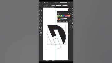 Create a Simple HD Letter Logo | Adobe Illustrator Tutorials
