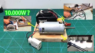 Turn a Blower Motor into  Powerful Generator New 2021