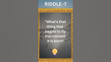 Riddle-7  Riddle that will test your brain Speed