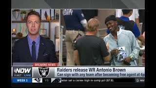 [DETAIL] Oakland Raiders release Antonio Brown