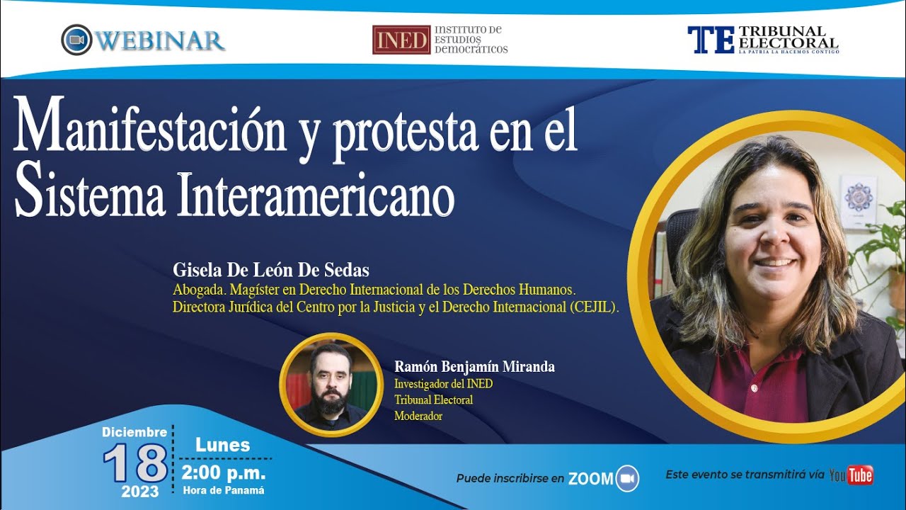 Manifestación y protesta en el Sistema Interamericano.