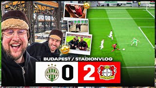 Unglaublicher TAG in BUDAPEST 😍🇭🇺Ferencváros Budapest vs Bayer Leverkusen XXL Stadion Vlog ⚽️