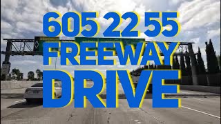 4K 605 22 55 Southern California freeway drive