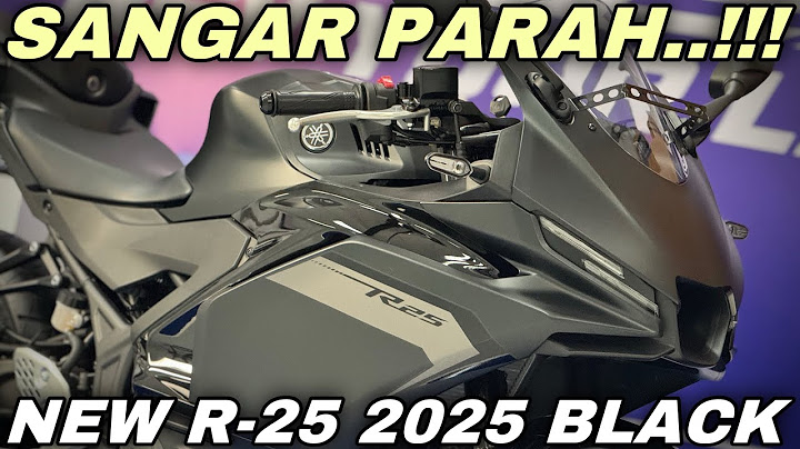 MESIN BARU‼️NEW YAMAHA R25 2025 BLACK