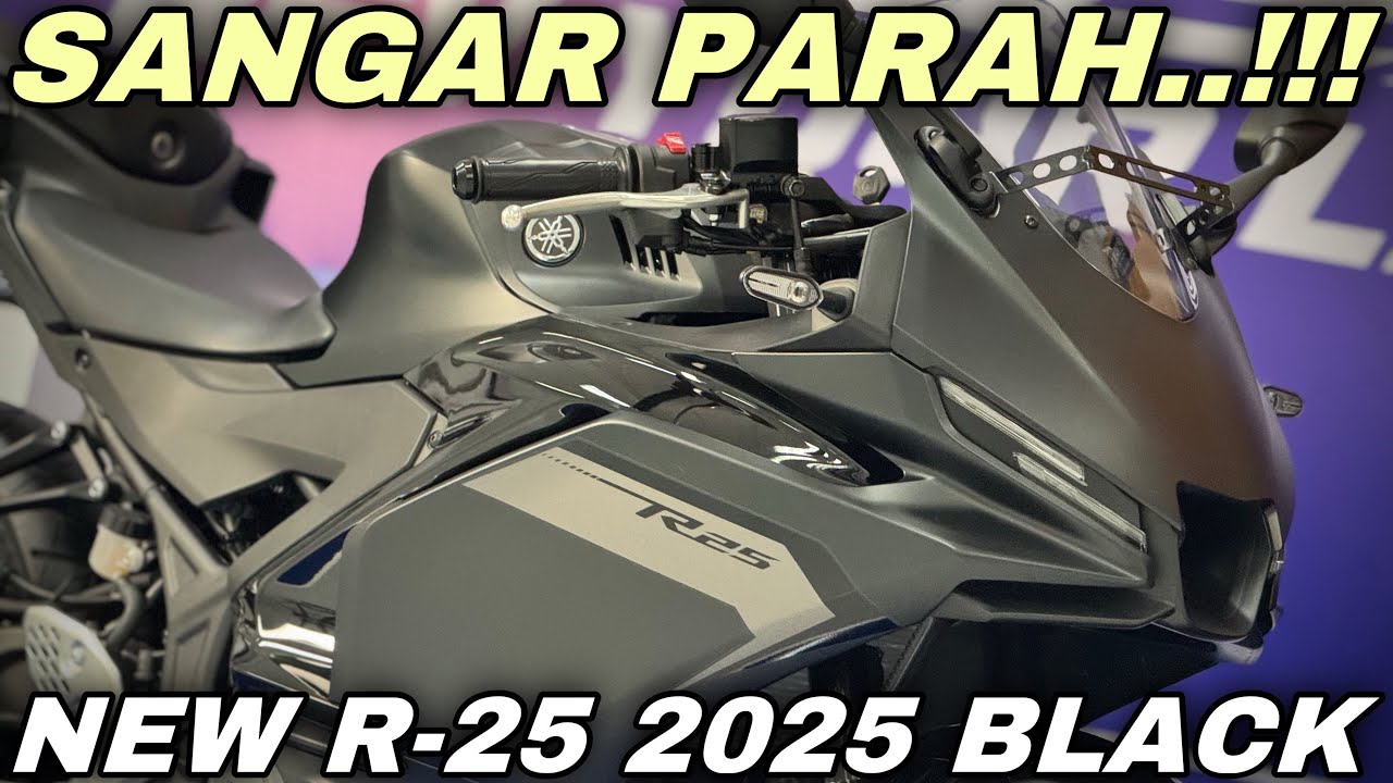 MESIN BARU‼️NEW YAMAHA R25 2025 BLACK