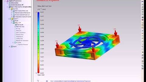 Moldex3D eXplorer 2009 for NX Demo Animation