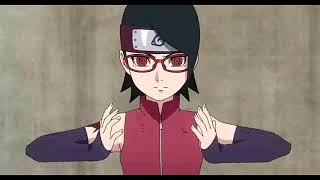 Sarada Vs Araya, Lightning Ball & Fireball Jutsu, Naruto Surprised, Boruto Chunin Exams