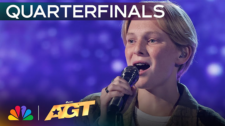 Reid Wilson Sings "Almost Is Never Enough" By Ariana Grande | Quarterfinals | AGT 2024