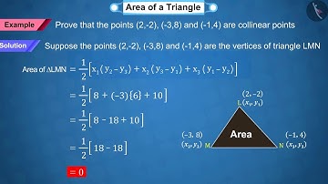 Area of a Triangle using coordinate geometry | Part 3/3 | English | Class 10