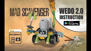 ROBOT MAD SCAVENGER 2030 BEST instruction WEDO 2.0  | Lego студия BRAVO | education Робот мусорщик