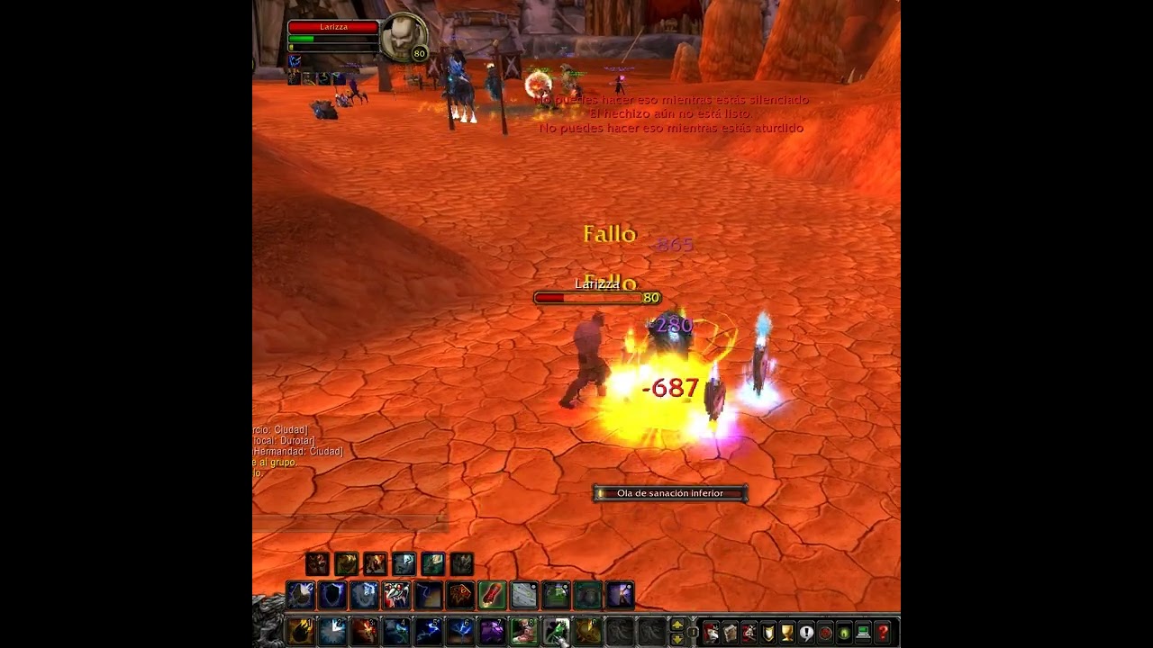 CHAMAN ELEMENTAL DUELEANDO VS PICARO WOW AURA