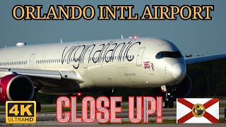 #4K CLOSE UP PLANESPOTTING 5/11/24 ORLANDO INT'L AIRPORT #aviation #new #plane #best #popular