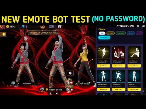 I Tried NEW Emote Bot Free Fire Emote Bot Free Fire Kaushal 30