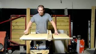 Improving a Cheap Table Saw - Top and Rip Fence