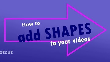 How to add OUTLINE SHAPES to your videos with SHOTCUT