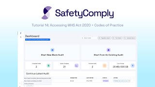Bonus Feature: Instantly Access WHS Act & Codes of Practice from SafetyComply
