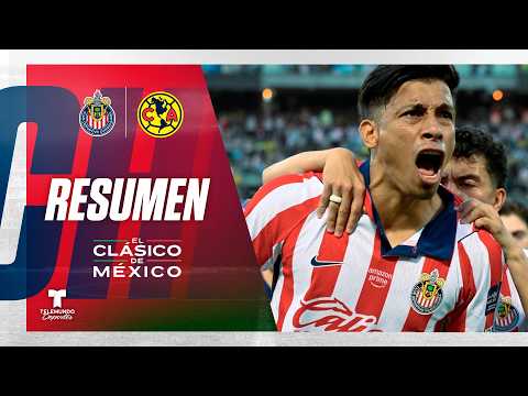 Chivas vs. América | Highlights | El Clásico de México | Telemundo Deportes