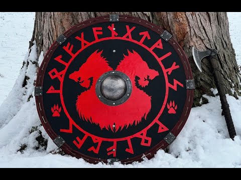 BUILDING GERMANIC VIKING ROUND SHIELDS (Volfgang Twins)