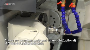 detron NC Rotary Table - 5th axis_GF-320H Tilting Rotary Table_2013 TIMTOS (TRIDENT)