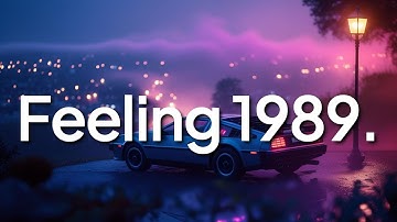 FEELING 1989 | Lofi Retro VHS Synthwave Retrowave Chill Vibes | 80s Beats Nostalgia Ambiance 作業用BGM
