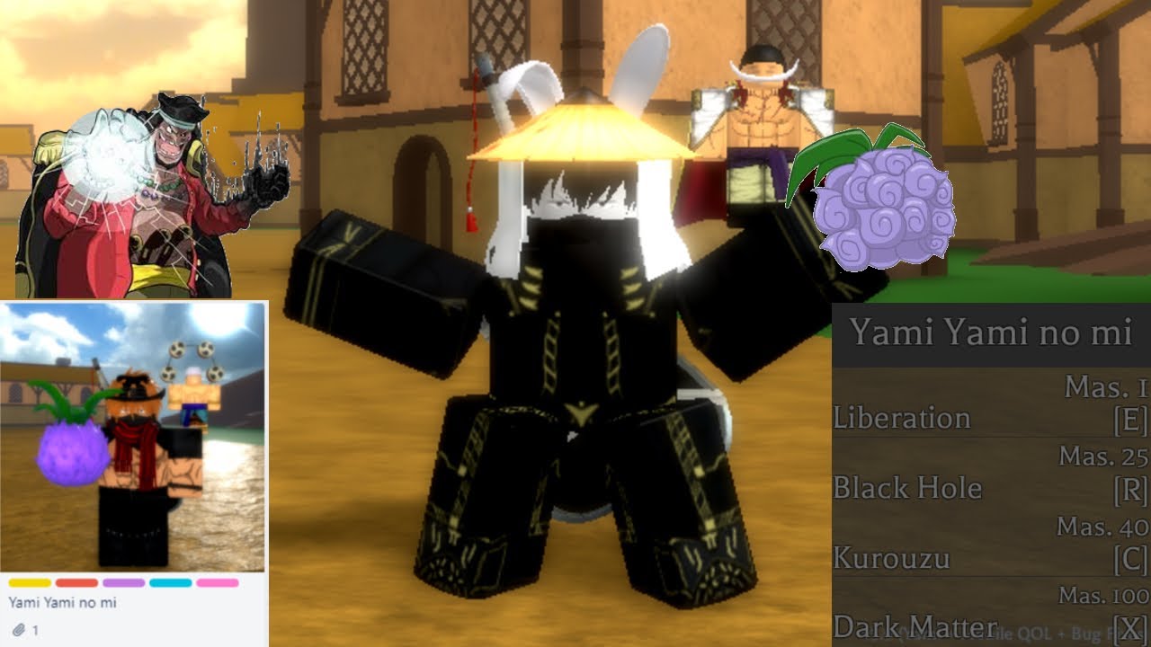 Yami Yami no Mi #datadigger3d #onepiece #luffy #anime #bloxfruits