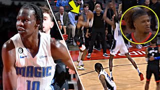 BOL BLOCKS JALEN GREEN INTO THE STANDS😱!!! MAGIC WIN!