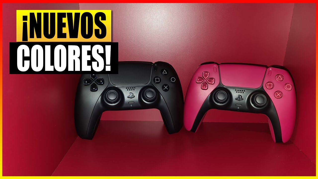 Unboxing de los NUEVOS DualSense, Midnight Black y Cosmic Red. El mando de  PS5 a TODO COLOR 