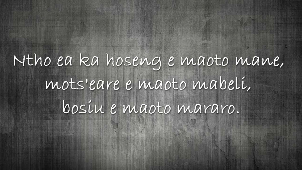 Download Lilotho Tsa Basotho || Ka u lotha!