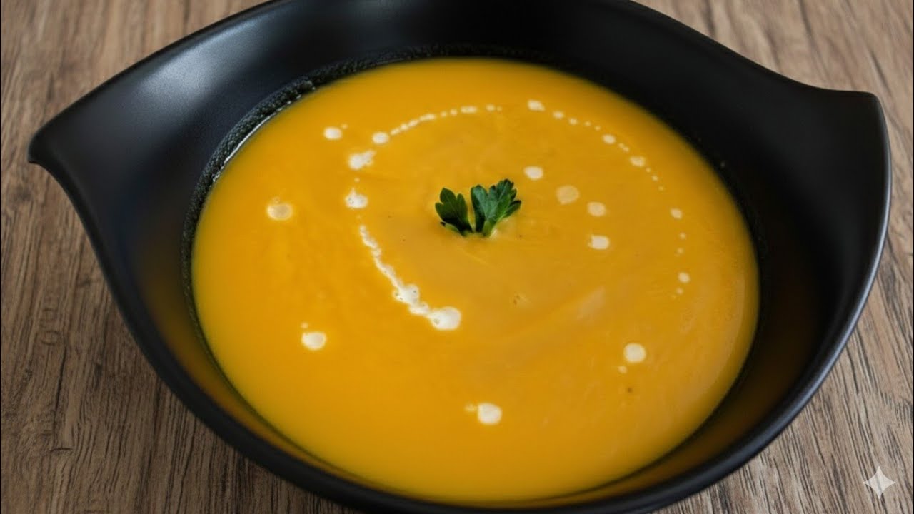 شوربة رمضانية صحية😋بطريقة المطاعم الفاخرة ، قوام كريمي و طعم ولا أروع. 