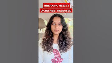 ICSE Datesheet Released For 2026 Board Exam !! #icse #datesheet #2026 #boardexam2026