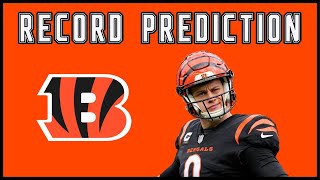 Cincinnati Bengals Record Prediction 2023