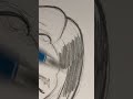 Drawing Kazuha from Lesserafim ASMR #sketch #asmr #asmrart #lesserafim