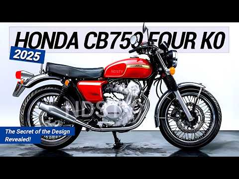 Honda CB 750 K0 6/1スケール 2025 Honda CB750 K0 LEAKED: The Secret of the Design