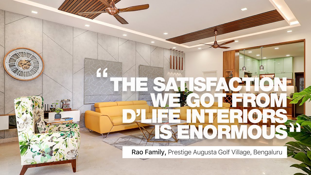 Bengaluru Home Interior Design Tour of Rao & Family in Augusta