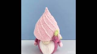 Marshmallow Gnome Crochet Pattern, Birthday Party PDF, Crochet Food Pattern, Holiday Gnome