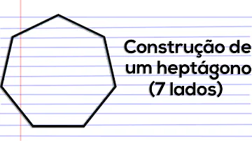 Como se desenha um polígono de 7 lados?
