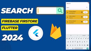 "Flutter Search Bar Using FirebaseFirestore ListView | Simple Easy Fastest Way 2024"