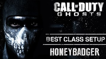 COD GHOSTS BEST CLASS SETUP: Honeybadger Assault Rifle