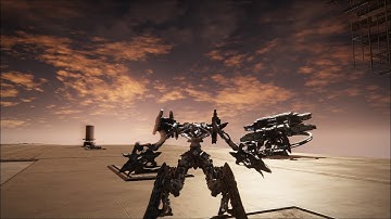 Armored Core 6 patch 1.05 - Arquebus Balteus w/ Lammergeier AC