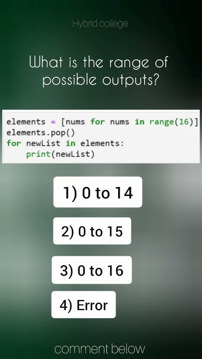 Python Question Day 18 #shortvideo - YouTube
