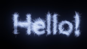 Tutorial: Cool text effect in Blender!