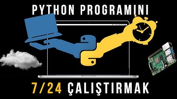 Python Kodunu 7/24 Sürekli Çalıştırma