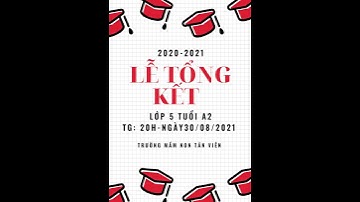 Lễ tổng kết cuối năm học 2020-2021